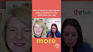 Celebrating Katie’s 400% increase in 6 months (how she did it) #shorts