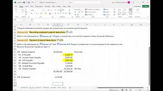 Payroll liabilities   (EAI -7, AI- 8, AI-9)