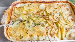 EASY POTATO GRATIN RECIPE - Side Dish Idea