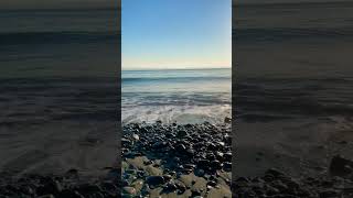 The waves are so calming 🌊 Would you stay here all day long 😊? #shorts #shortvideo #asmr #nature