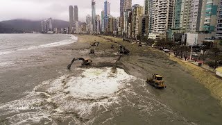 BALNEÁRIO CAMBORIÚ OBRAS DE ALARGAMENTO EM 4K