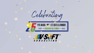 Celebrating 25 Years of V-Soft Consulting