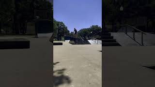 I took a lot of falls, but finally got it 🤙🏻 #shorts #skateboarding #tricks #conquerfear