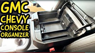 Center Console Organizer - Sierra Silverado Tahoe Yukon Suburban - Great little upgrade