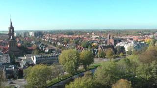 Beeld van Leeuwarden vanaf de " OLDEHOVE "