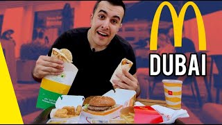 I Tried McDonald's 🍔 in Dubai 🇦🇪 (The Best McDonald's ever)