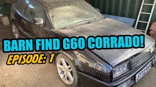 WILL THIS BARN FIND VW CORRADO G60 EVER WORK AGAIN?