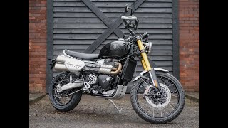 2024 Triumph Scrambler 1200 XE at West Coast Triumph Glasgow