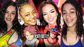 OUR FIRST TIME EVER WATCHING!! Natsu VS Ace (Fairy Tail VS One Piece) | DEATH BATTLE!