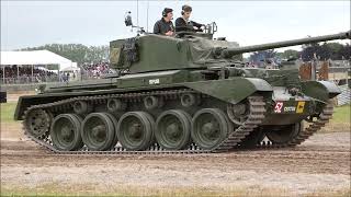 A34 Comet Tank running at TANKFEST 2024