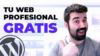 Crea tu web Profesional en cuestión de minutos GRATIS (por unos pocos euros 😎)