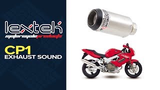 Lextek CP1 Exhaust Sound: Honda VTR1000 (All years)