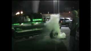 HUGE DURAMAX BURNOUT!!!!