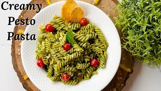 Creamy Pesto Pasta | Pesto Pasta Recipe | Flavourful Food