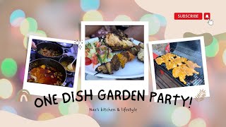 আমার বাড়িতে One ডিশ গার্ডেন পার্টি | ONE DISH GARDEN PARTY | BBQ Party | Naz’s Kitchen & Lifestyle