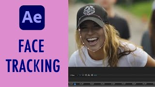 Face tracking-After Effects Tutorial