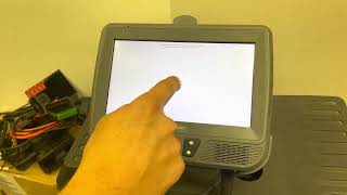 How to Calibrate Touch Screen On Omnitracs IVG