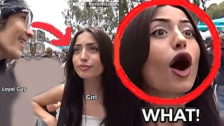 Loyal Guy Rejects Girl In Public...