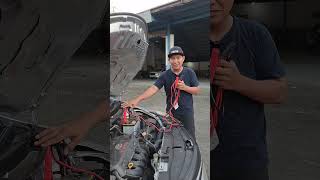 TUTORIAL JUMPER AKI MOBIL YANG BENAR #trending #shorts #viralvideo