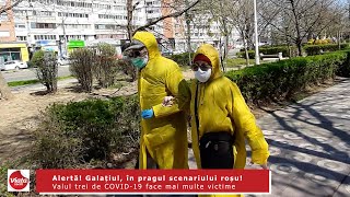 Alertă! Galaţiul, în pragul scenariului roşu COVID-19!