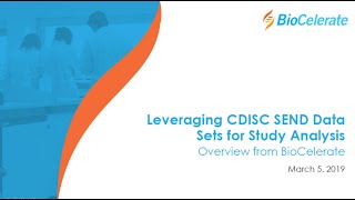 Leveraging CDISC SEND Data Sets for Study Analyses