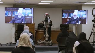 Muslim women meet their leader in Canada