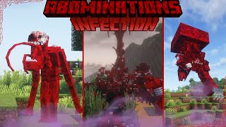 Abominations Infection Destruction n' Irruption update [Minecraft 1.20.1 Mod Showcase]