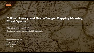 Critical Theory and Game-Design: Mapping Meaning-Filled Spaces