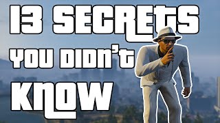 13 Secret Things You Didn't Know About GTA 5 In 2023