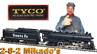 Tyco Mikado 2-8-2's  Disassembly and Service Tips