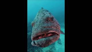 Big grouper fish