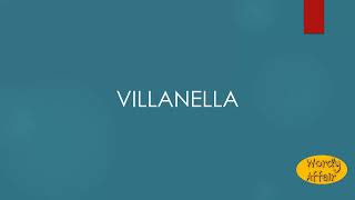 Villanella Meaning