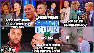 WWE SmackDown 24 Mayo 2024 | RESUMEN Y RESULTADOS