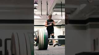 Squat clean 127kg