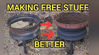 Making free stuff better with other free stuff - I discovered a copper firepit by accident!