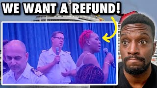 REVOLT AT SEA! Carnival Passengers Protest On Cruise Ship