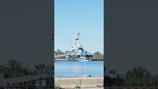 Retired Battleship Wilmington NC