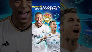 Mbappe is following Ronaldo’s path theory #realmadrid