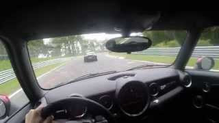 Mini GP2 vs Cayman GT4 Nürburgring 8.20BTG 30/5/2015 second lap ever!