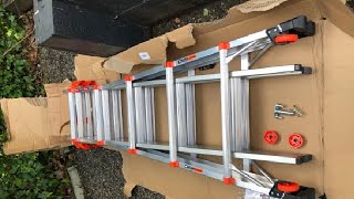 Little Giant Ladder Systems, Velocity with Wheels Review, Good heavy Heavy Duty ladder