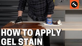 How to Apply Gel Stain to Hard Woods | Builder's Studio | Osborne Wood