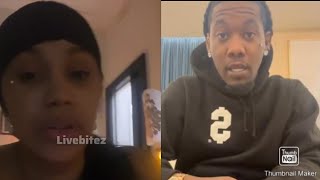 Cardi B Responds After Offset Told Her To Stop Speaking On Him! "Ain't We Divorced?!"