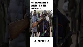 STRONGEST ARMIES IN AFRICA #shorts