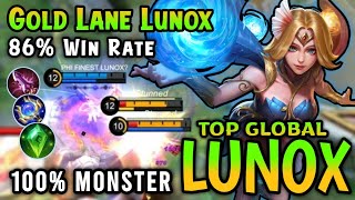 Supreme No.1 Lunox!! 86% Win Rate - Top Global Lunox Best Build 2023 - Mobile Legends