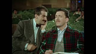 Louis de Funès: fragmento Un bigote prodigioso/Mujeres de París/Justo en la diana (1954)