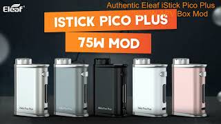 Authentic Eleaf iStick Pico Plus 75W TC VW APV Box Mod at FastTech.com