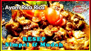 AYAM RICA RICA  Pedas Manis Tanpa Kemangi