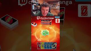 A Typical Uno Game For Me... | ChumboChanga on #twitch #streamer #fyp #uno #funny