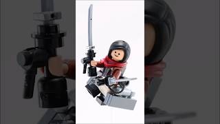 LEGO Mikasa Ackerman #shorts #lego #attackontitan #minifigures