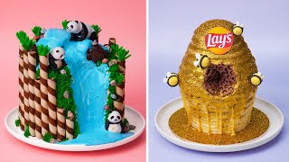 Perfect & Creative Pull Me Up Animal Cakes | Delicious Chocolate Cake Recipes | So Yummy Cake